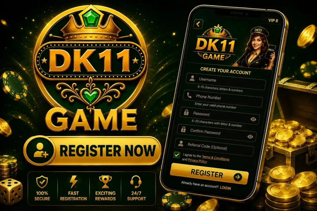 DK11 Game Register Iamge
